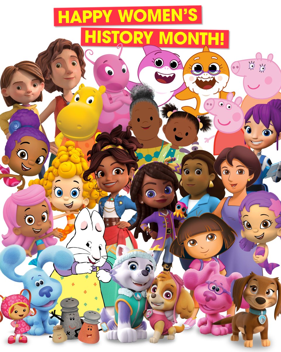 Nick Jr. on X: "Happy #WomensHistoryMonth! We\
