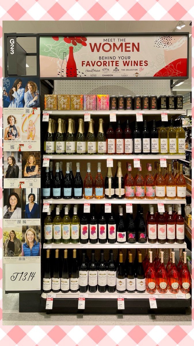 In Appreciation of #WomensHistoryMonth we are Recognizing and toasting to women in the wine industry! 🥂 #T1314 #D117 #G194 #FullFloorSalesSoar #InternationalWomensDay #WineMakers @BreeFromTarget @heit_tim @TargetTat @HaticAdna @Jessica_berry23 @nick_waller15 @AdamHorn899