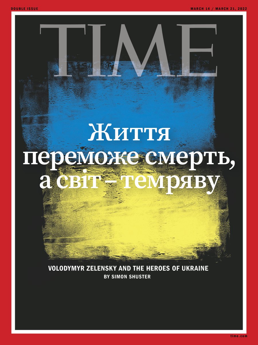 TIME's new cover: Volodymr Zelensky and the heroes of Kyiv ti.me/3pwuwnI