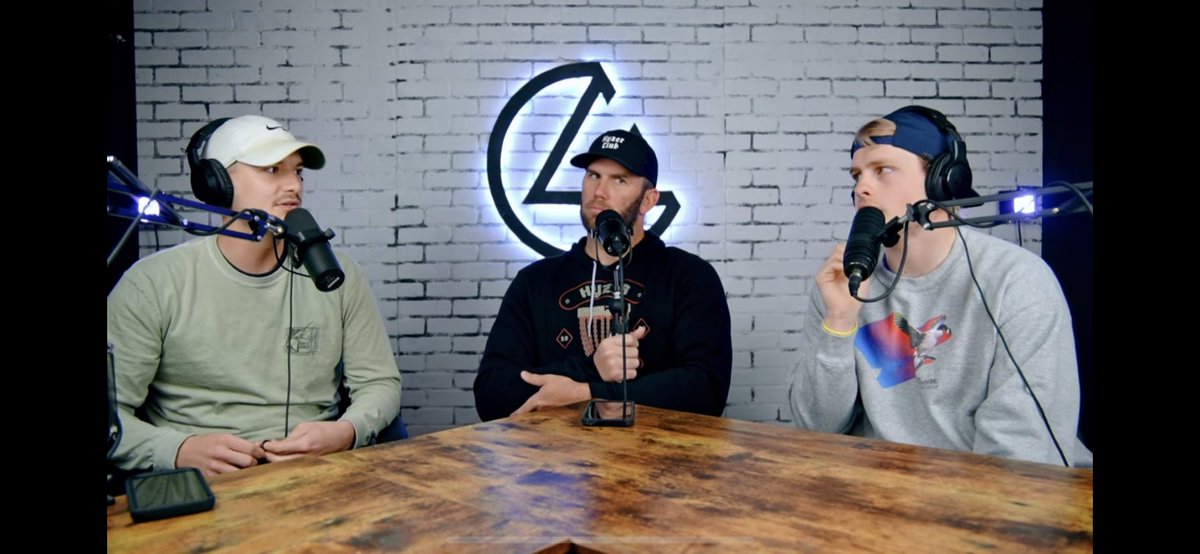 BenjaminMcKee's tweet photo. The awesome “dad look” @Brodiesmith21 is giving @FDG_konner during the target/Walmart banter is priceless https://t.co/zpUGF3ucDr
