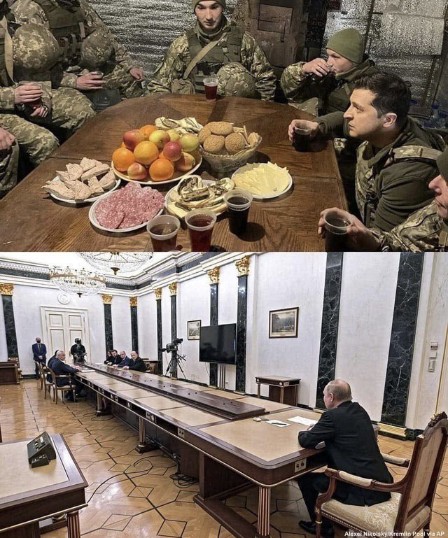 macturnerrr's tweet image. No words are needed. This picture says it all.
A hero vs a coward
 #нетвойне