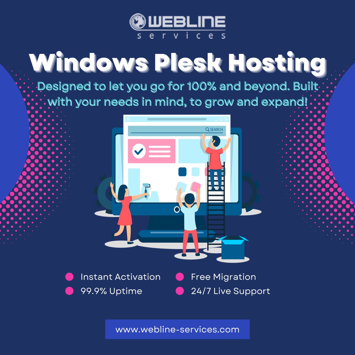 weblineservices's tweet image. Windows Plesk Hosting offers the power and flexibility of Parallels Plesk Panel. 9Backed by our award-winning support, and IT solutions expertise. Contact us today!

webline-services.com/web-hosting/wi… 

#webhosting #sharedwebhosting #sharedpleskhosting #freemigration #windowspleskhosting