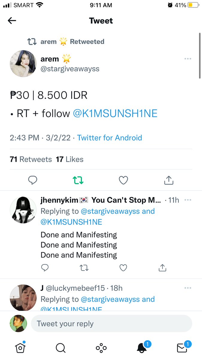 SFYMLMA's tweet photo. @stargiveawayss @K1MSUNSH1NE https://t.co/PF6KFsGhcv