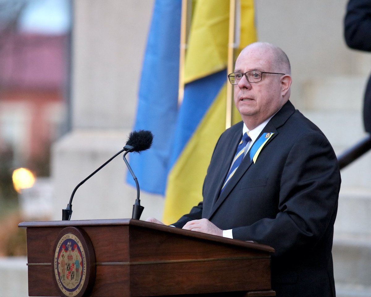 Governor Larry Hogan tweet media