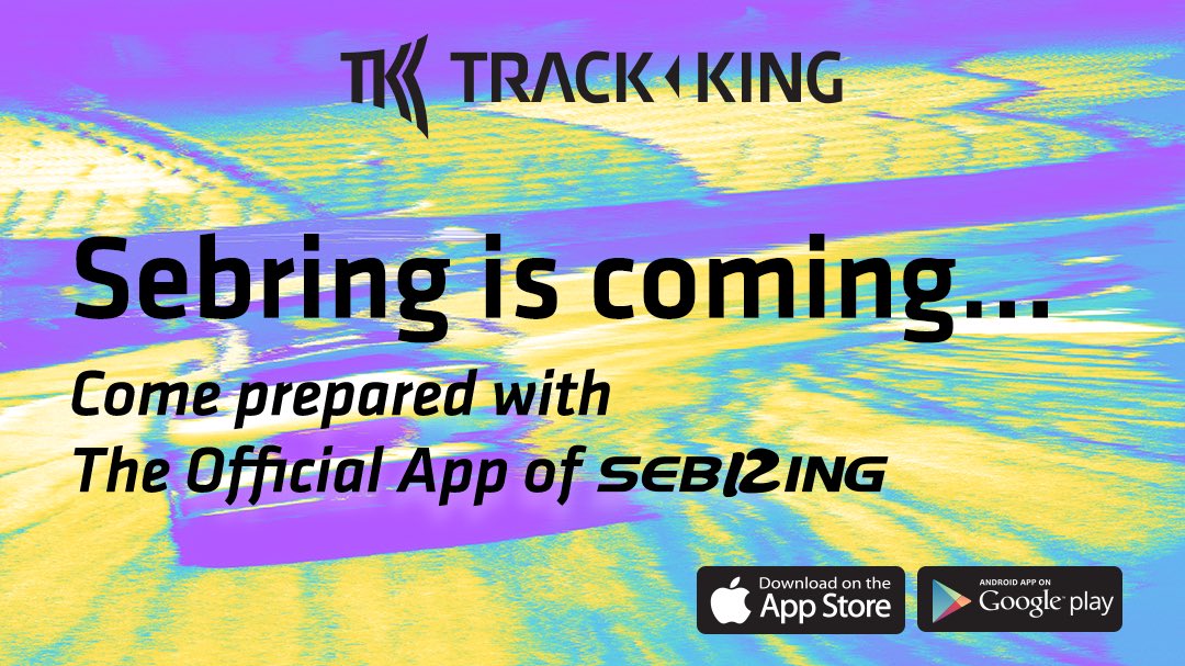 #Sebring12 is less than one month away. Get the OFFL APP for mobile tickets + plan your attack on Race Day bit.ly/3p6EwUI
#IMSA #WEC