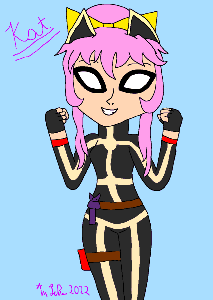 AnthonyLeBrun13's tweet photo. After binged watching Destruna created by @DestrunaDolan I decided to draw Katherine (Kat for short) she was a pretty awesome character on the show. I'm not 100% sure but I think @honeeybits was the voice of her &amp; if I'm wrong let me know.

#Destruna #DestrunaFanart #myartwork https://t.co/zZnTm79pfS