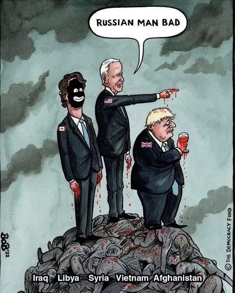 zhongxiaoye's tweet photo. #IStandWithPutin
#IStandWithRussia 
Victory To 🇷🇺
If you remembered....during 23 years these 3 people invaded 9 Islamic countries, murdered 11 million Muslims and nobody called them terrorists #IStandWithPutin #RussiaUkraine #RussianUkrainianWar https://t.co/oxwDi9svGW