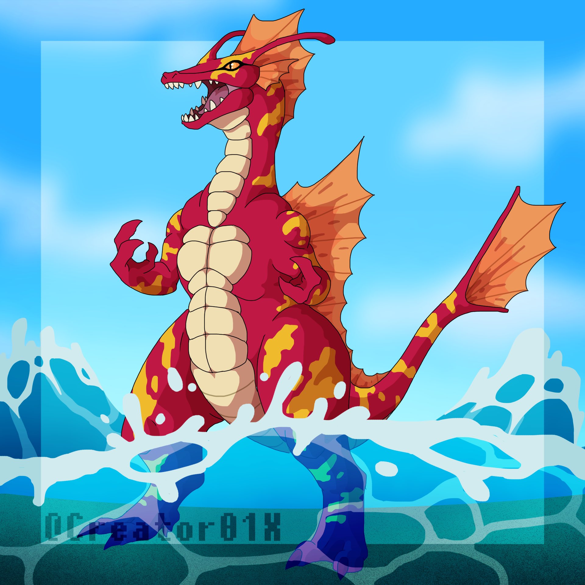 Creator 0-1X on X: "Looks like Titanosaurus can sense it too..there must be  something in the waters? Monster March 2022 Day 2: Titanosaurus —————————  Prompt List: @PyrasTerran #MonsterMarch2022 #MonsterMarch #Godzilla # Titanosaurus #art #