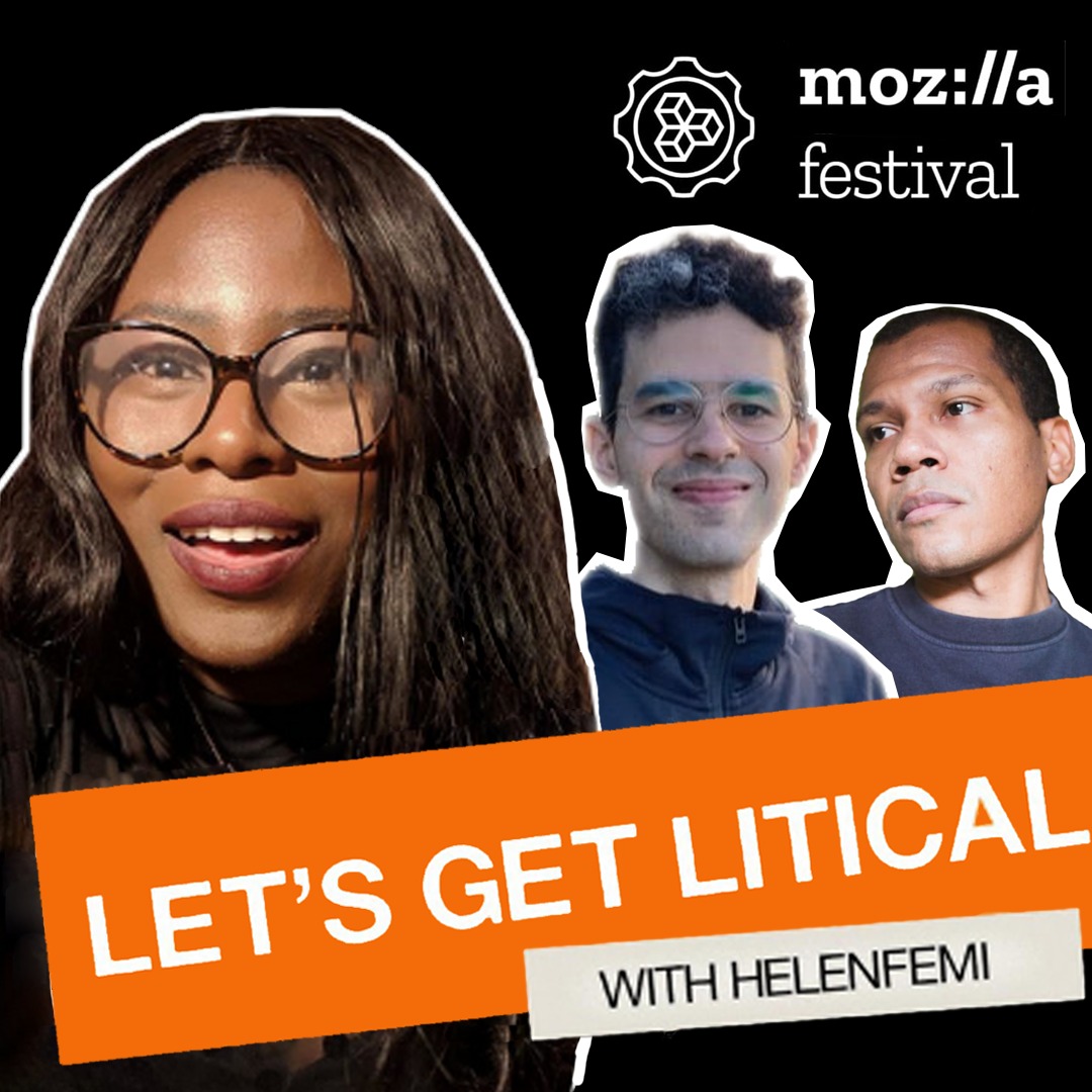 mozillafestival's tweet photo. ❓Does #AI have a seat in government?

🎙️Check out the latest episode of the @letsgetlitical podcast with host @HelenFemix &amp; #MozFest Wranglers @Borhane_B_H  &amp; @elojodepajaro to explore  how we can expand, shift, and rethink power.

👇https://t.co/0HiWYGkmih https://t.co/CpgugiahZ3