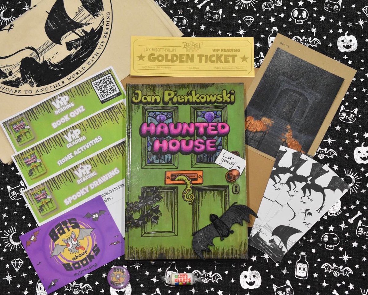 🌟 VIP Giveaway 🌟

For #WorldBookDay we’re celebrating the life of Jan Pieńkowski with a competition to win his legendary pop-up book #HauntedHouse 👻

Free activities: 
✅ vipreading.co.uk/download/112/m…

🎁 vipreading.co.uk/product/4-spoo…

RT &amp; Follow 
To WIN this #VIPbookbox

UK
Ends 6.3.22