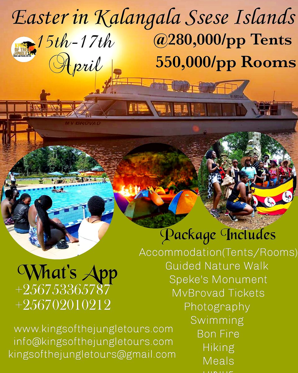 I thank Jah for blessing me with another year. I pray that this new age brings in more goodies and life.
Happy Birthday to me, your Jungle Boy
Easter tugeende Ssese