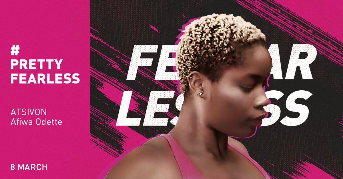 Infinix_Mobile's tweet photo. " I want to encourage women to be their better selves. To invest in yourselves, and to take care of yourselves mentally and physically. " ATSIVON Afiwa Odette said
Keep tuned for the stories on 8 March
#Infinix #PrettyFearless #womensday2022 https://t.co/xBL8MW0jXP