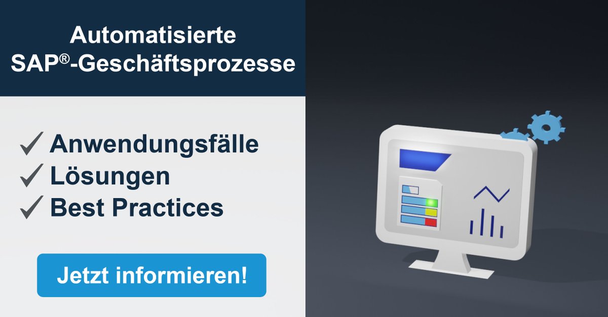Libelle_IT's tweet photo. Lösungen der #LibelleITGroup automatisieren verschiedene Arbeiten rund um #SAP®!
#Systemmonitoring, #IDoc-Managament oder #Systemkopien: Informieren Sie sich jetzt auf https://t.co/cT4suwKkWf zu unseren Anwendungsfällen. https://t.co/tRKC4bqJVa