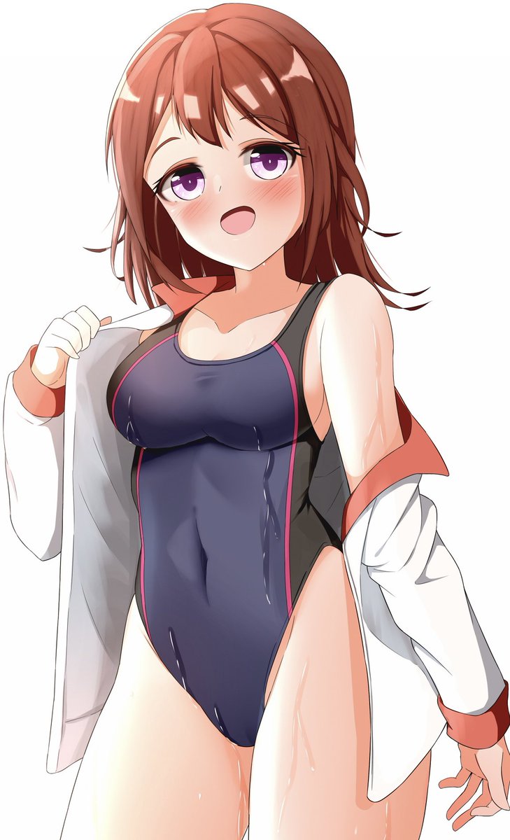 暖かくなってきたので競泳水着戸山載せます😌🩱 