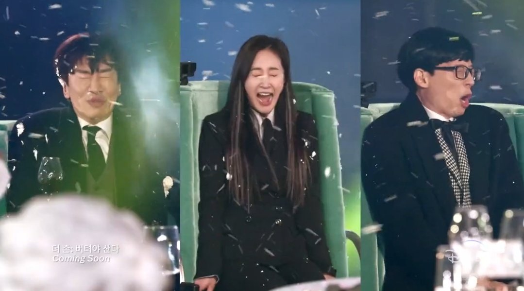 ayohelloitsMini's tweet photo. Yoo Jaesuk, Lee Kwangsoo, and Yuri new survival variety show 'The Zone' previews captured😂this trio will be hella chaotic https://t.co/Ya9SV02g9x
