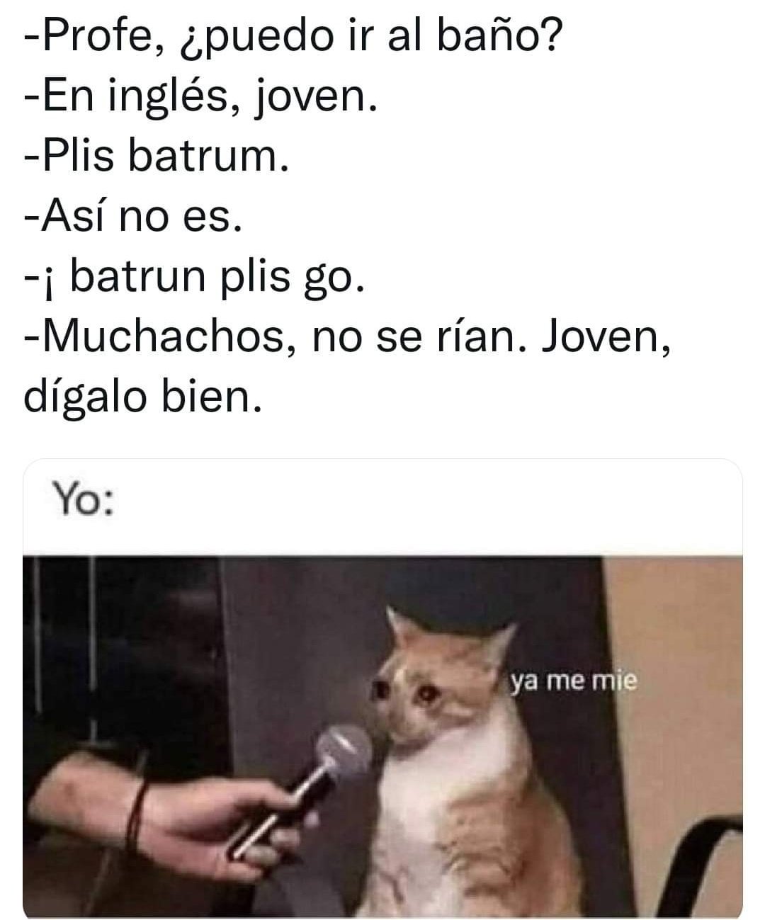 Quiero Ir Al Baño En Ingles Meier (@Meier95582173) / Twitter