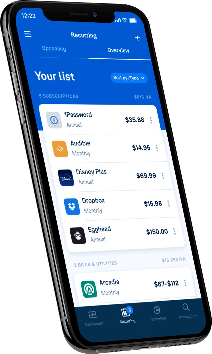 True_Bill_'s tweet photo. See Every Subscription On One List With Truebill #Truebill https://t.co/P5TgqPkfg9 https://t.co/yDK78rTYsL