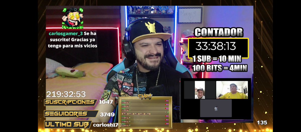 🤩 #LaPuraLocura la #Arieliza en este extensible que llevamos ya más de 219 horas y llegamos a los #1000 suscriptores de pago en #Twitch 🥰🥰 máximos donadores en las imágenes Top 1 @1daniel197 con más de 600 subs y Top 1 en bits <a href="/xjeanx48/">3DY55OM</a> así como muchas subs, grandes todos.!