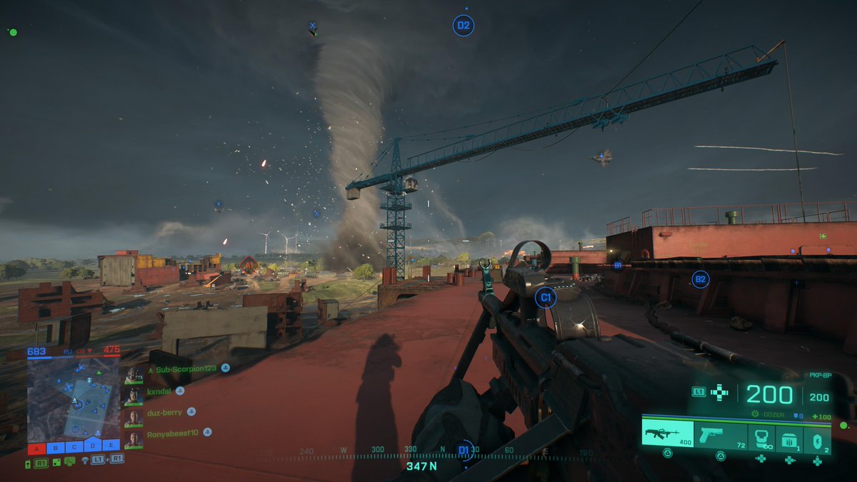 SubSScorpion_'s tweet photo. Starting to enjoy this game more #PS5Share, #Battlefield2042 https://t.co/k1GxEVr3rV