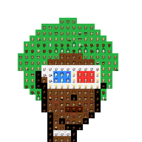 ZOOOM ZOOOM and see if you can find this punk'n punks equivalent crypto punk!

eom.