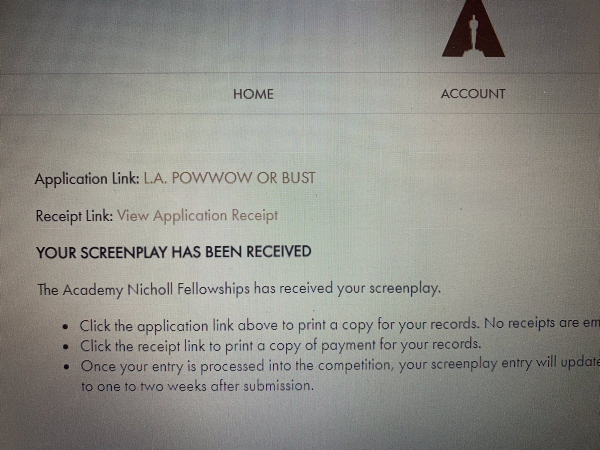 MBird68's tweet image. Early bird submission to @TheAcademy #NichollFellowship done! Asking for good energy and prayers that my  #NativeComedy is received in a big, good way. And it opens the doors needed to bring it to life on the big screen! Best of luck to all! #screenwriters #screenplays 🤞🏽🙏🏽🪶🥰