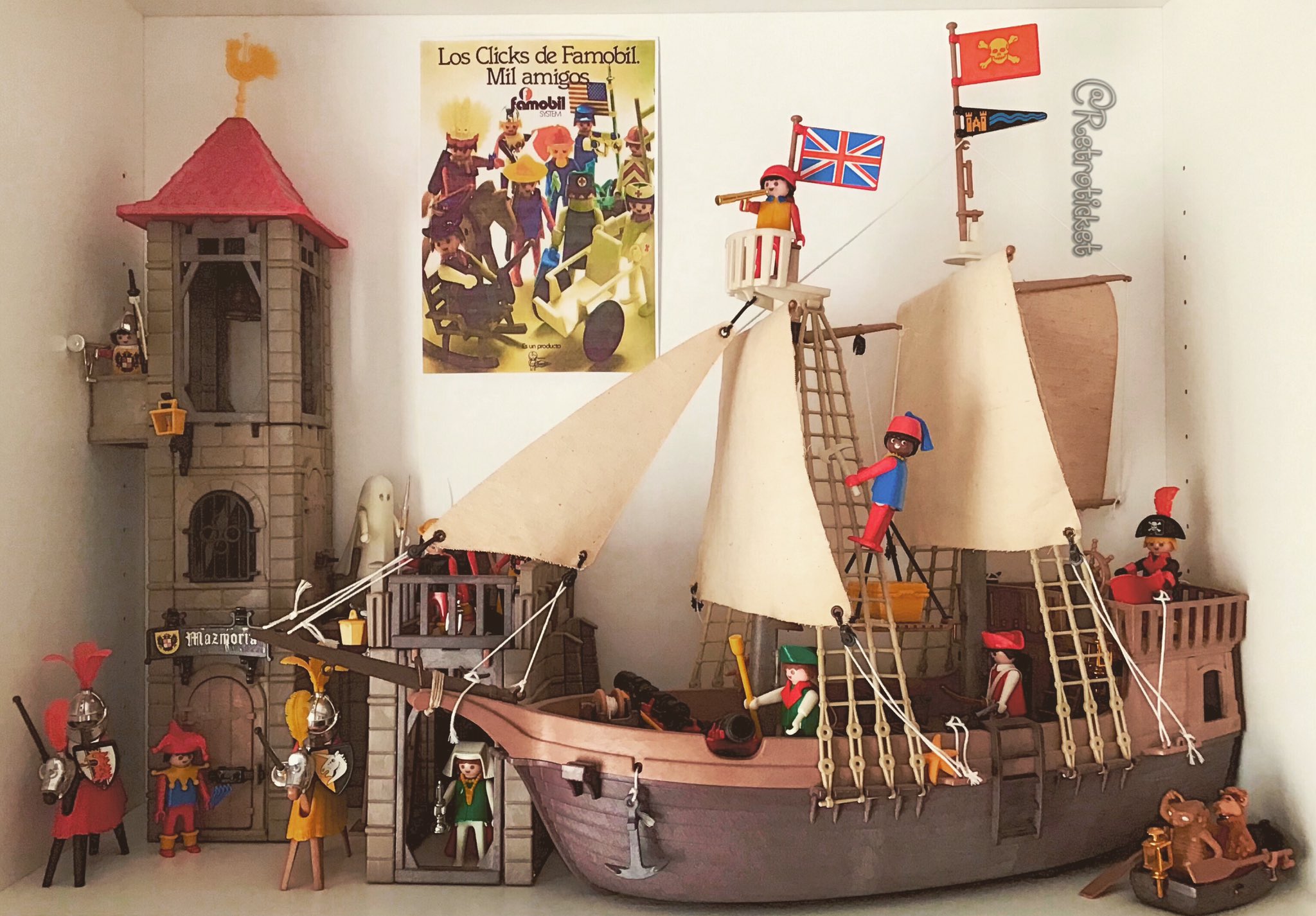 Playmobil pirate 3550 - bateau n°1 - playmobil