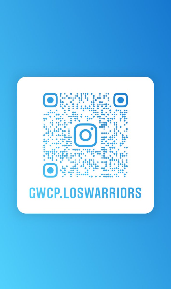 Follow Los Warriors on Instagram! ⁦<a href="/MsBTrujillo/">Brenda Trujillo</a>⁩  instagram.com/gwcp.loswarrio…