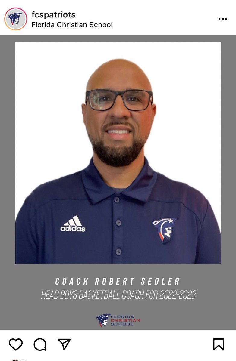 FCS_Boys_Basketball (@bballfcs) on Twitter photo 🚨It’s official‼️
Robert Sedler will be the next Head Coach at <a href="/BBallFCS/">FCS_Boys_Basketball</a>. He’s also the 1st African-American Head Boys Basketball Coach in Florida Christian history.
The program is in great hands!!
instagram.com/p/Can61cZOPZJ/… 🚨It’s official‼️
Robert Sedler will be the next Head Coach at <a href="/BBallFCS/">FCS_Boys_Basketball</a>. He’s also the 1st African-American Head Boys Basketball Coach in Florida Christian history.
The program is in great hands!!
instagram.com/p/Can61cZOPZJ/…