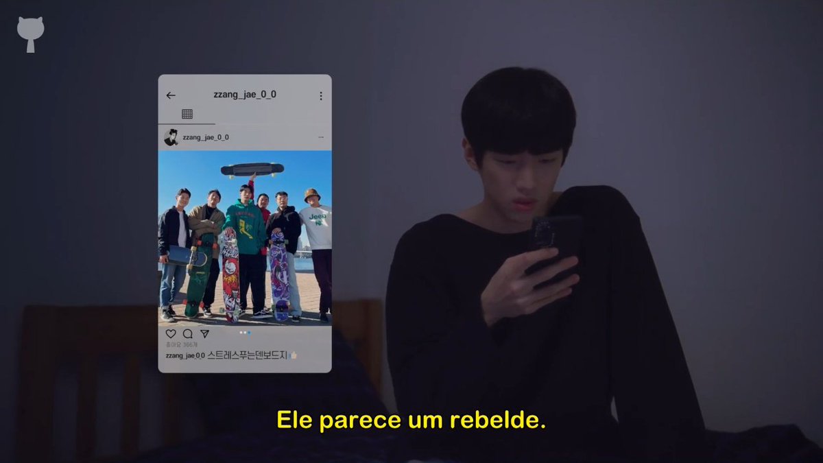 petschfleur's tweet image. o sangwoo chamando o jaeyoung de “rebelde” e logo em seguida tirando print #SemanticErrorEP5