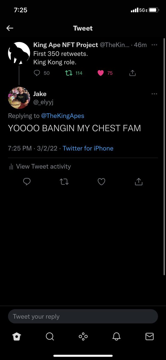 _elyyj's tweet photo. @TheKingApes https://t.co/3czMoemS8k
