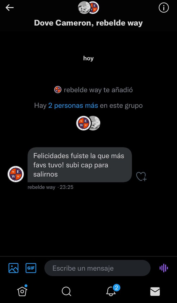 iPRADAAD's tweet photo. @rebeldewrol ME GANE UN DM CON DOVE!!!??? ESTO ES REAL DIJE YO https://t.co/q9pjv9qqKR