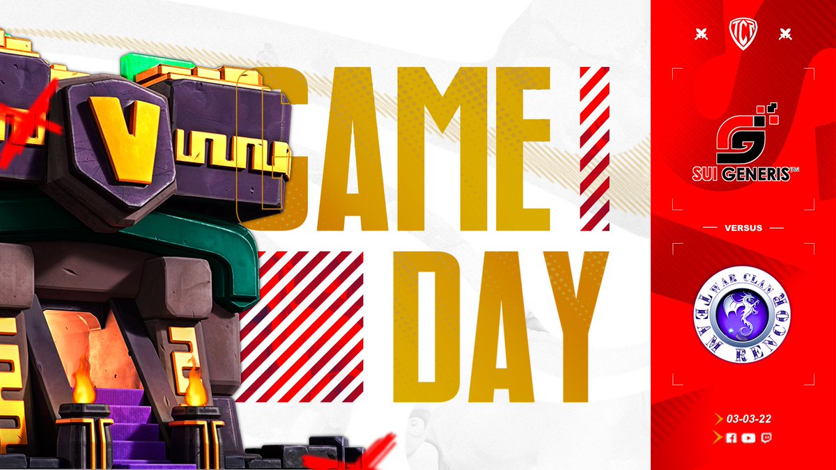 ☆Jueves 7pm Mex/10 pm Arg☆

<a href="/suigeneriscoc/">Sui Generis™</a> 🆚️ <a href="/ClanRencor/">🔥🔥🔥Damian🔥🔥🔥</a> 

☆Los esperamos ésta noche con Guerraza para <a href="/TorneoCRC/">TCR</a> ☆

♡En directo por Facebook y Twitch♡