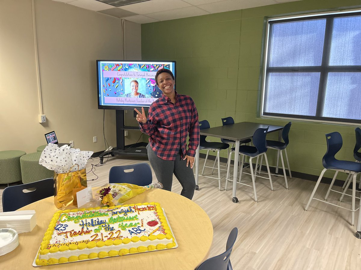 Congratulations Tarwiyah Hazziez! 
21-22 Teacher of the Year