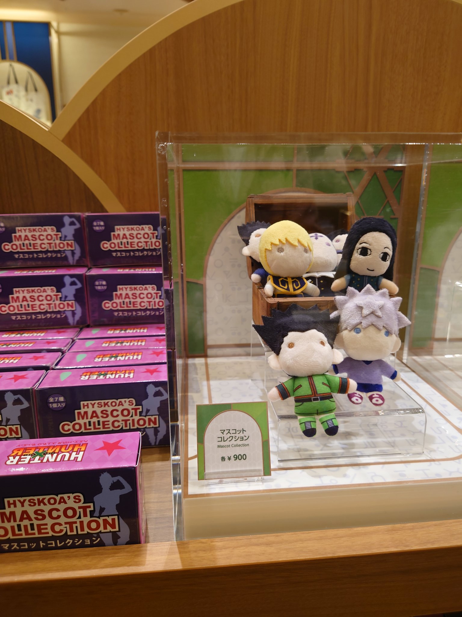 新品◎USJ◎レア◎ハンターハンター ヒソカの玩具箱マスコット7