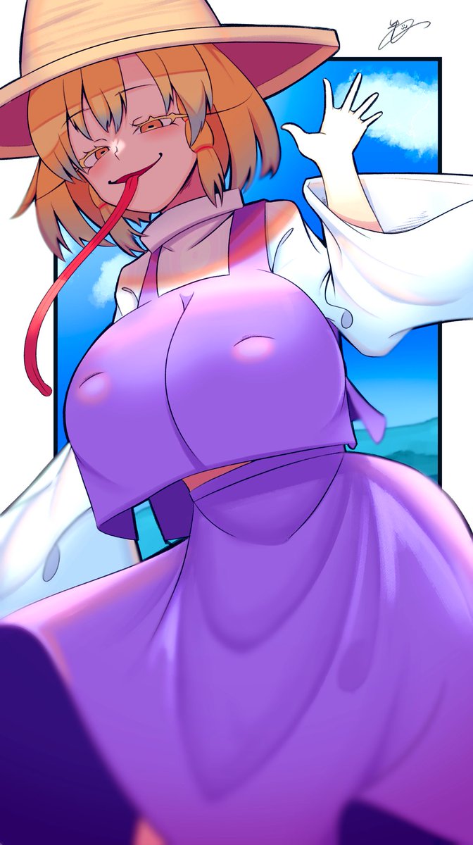 デカ諏訪子様

#東方Project  #洩矢諏訪子 