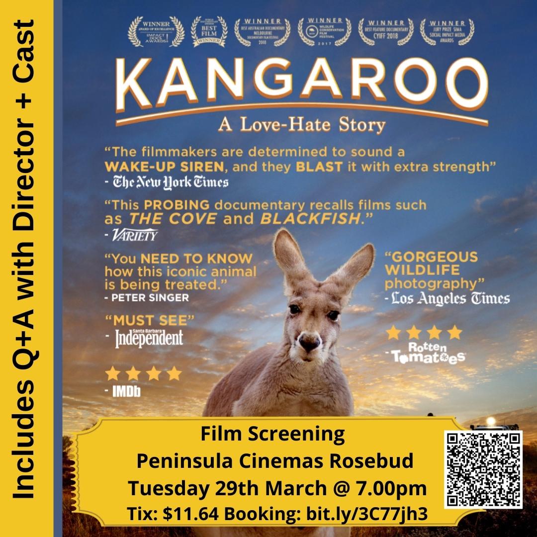 Kangaroo The Movie New Screening Ozdocs Australia Mornington Wildlife Worldwildlifeday22 Kangaroos T Co 5bnaof5oxo Twitter