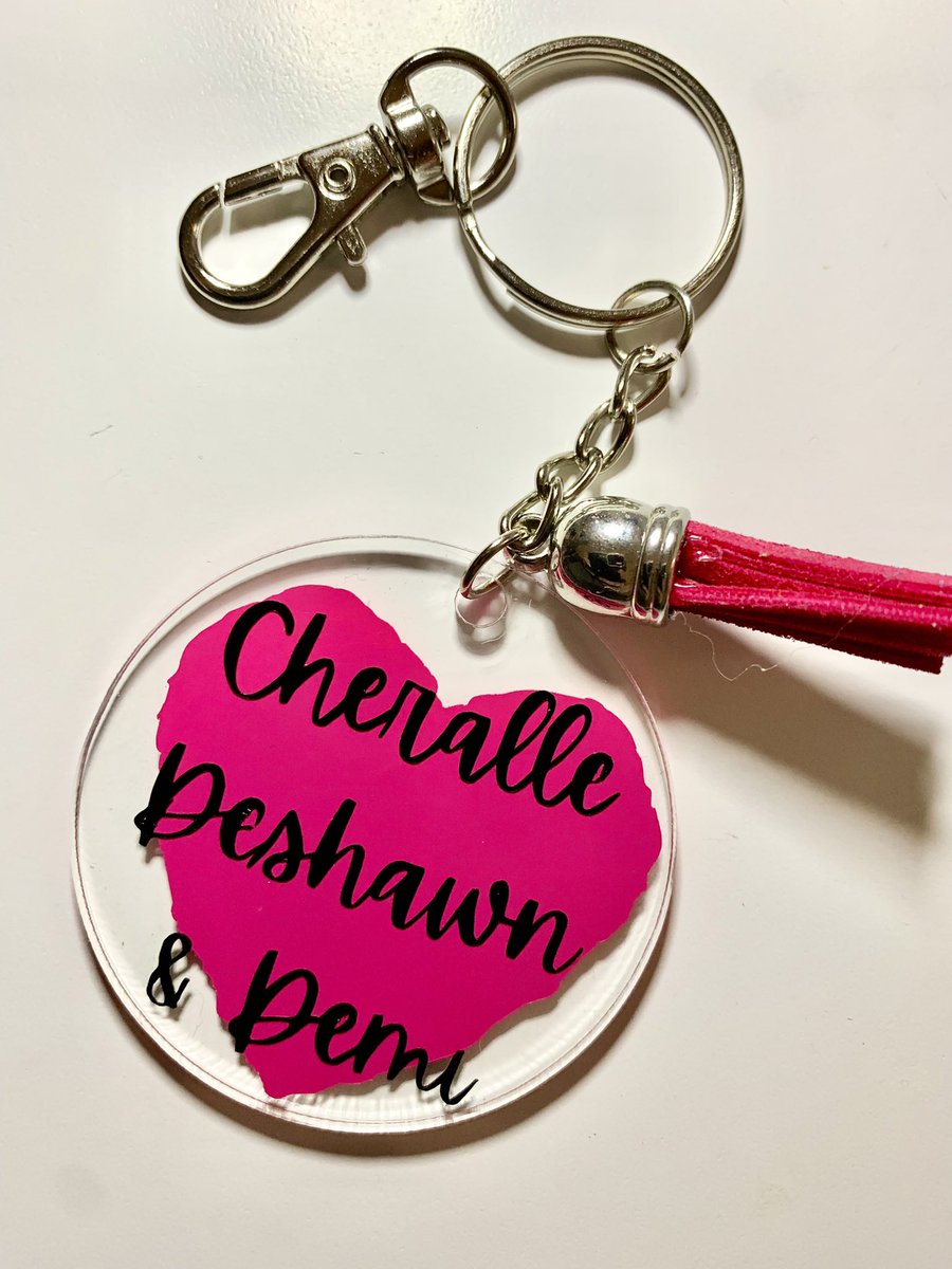sierrabolin's tweet image. Our custom acrylic keychains are the perfect accessory 🥰
— ❥ —
DM us on Instagram @shopsierrabrooklynn to get yours today 💓
•
•
•
#customkeychain #acrylic #namekeychain #customorder #personalized #gift