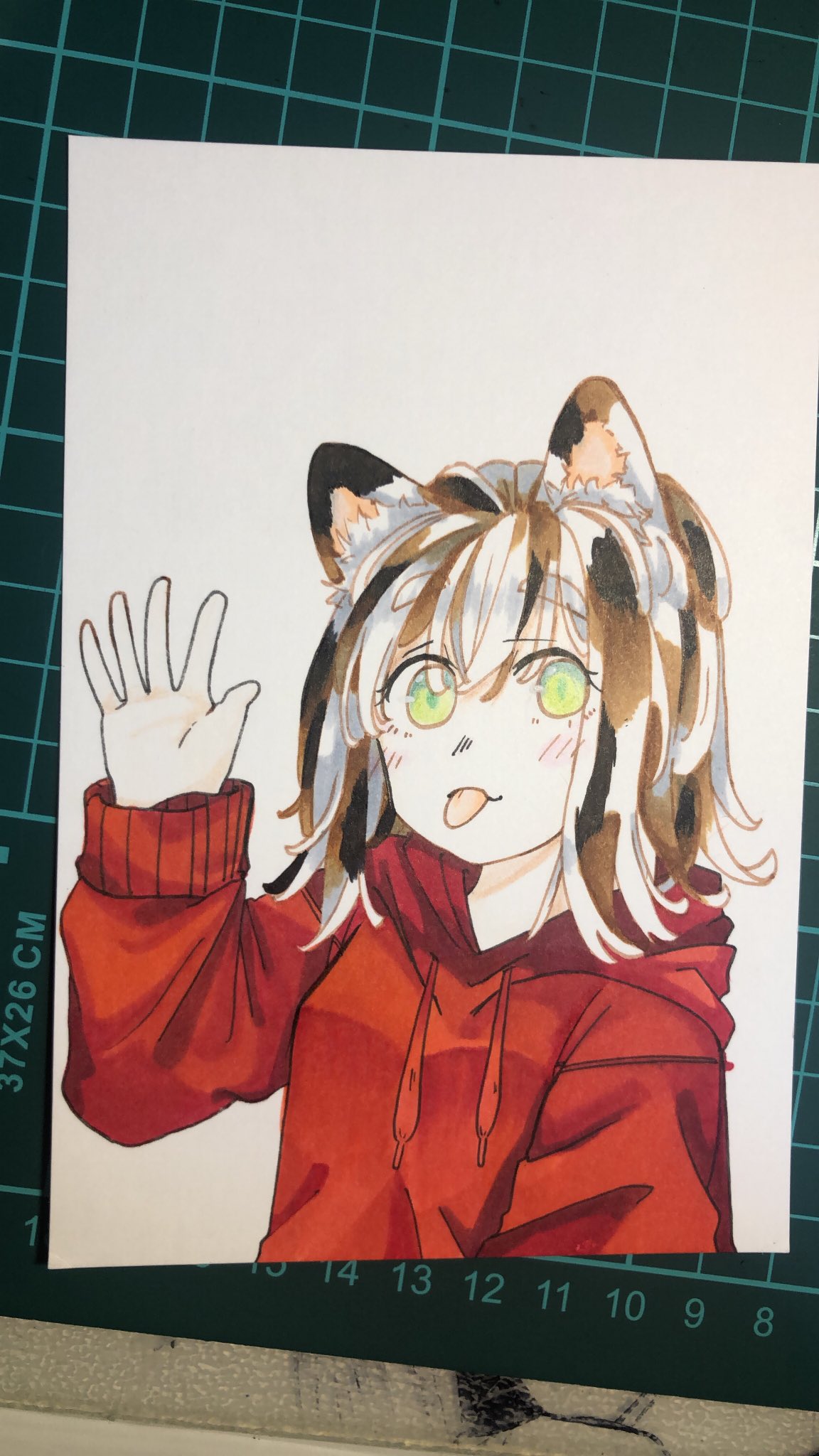 ヨキ 三毛猫の擬人化 擬人化 イラスト T Co Lh9sipmyq4 Twitter