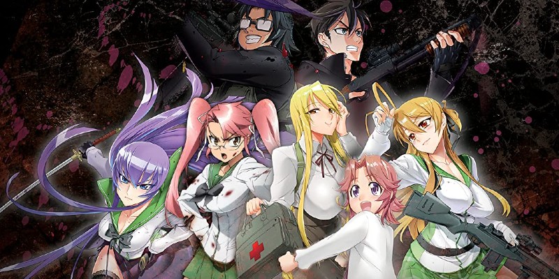 HIGHSCHOOL OF THE DEAD VAI SAIR DA NETFLIX EM ABRIL