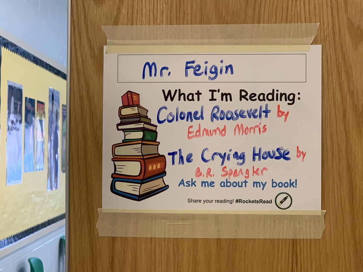 SayreSupvELA's tweet photo. Interesting titles! Going to have to find out more about these. Thanks for sharing your books, Mr. Feigin and @CableBiologyRHS! #RocketsRead #HazletProud #RaritanHighSchool https://t.co/gip7kOq2ND