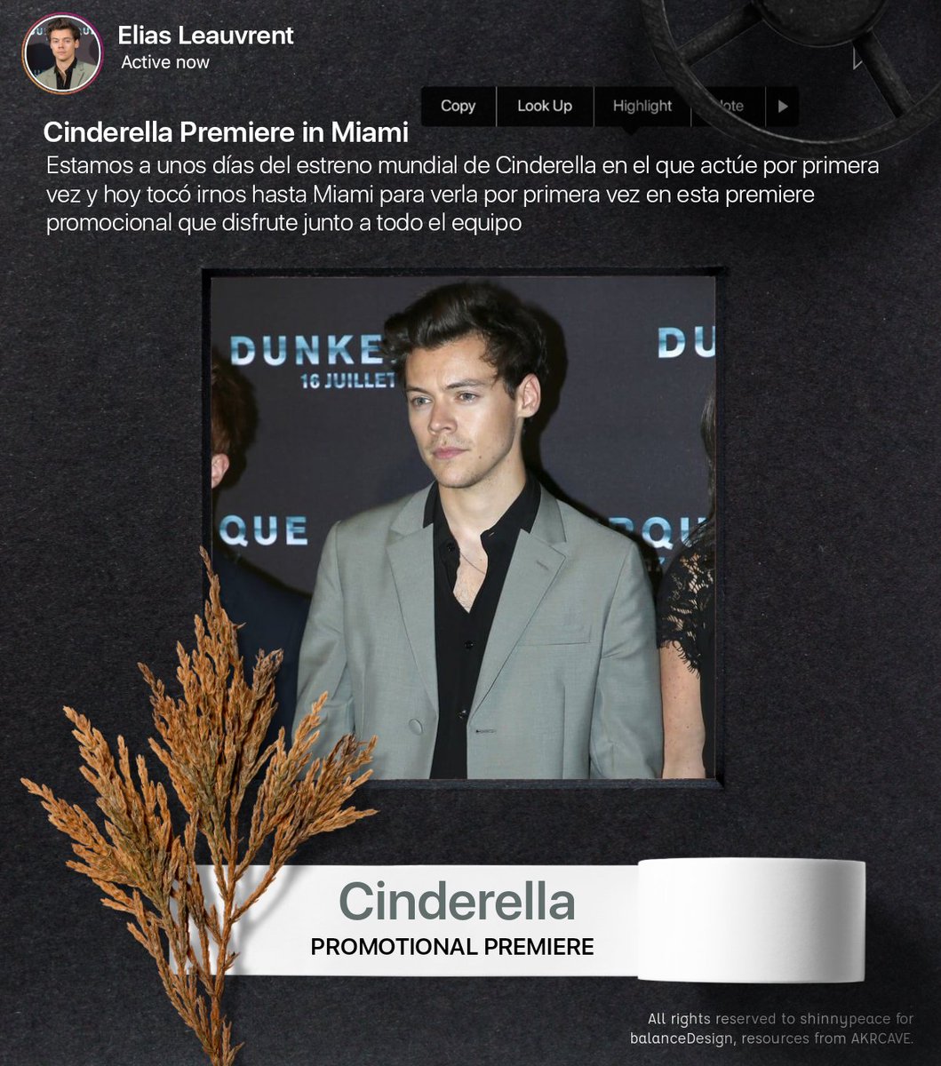 entremeteoros's tweet photo. « ☯︎ » 𝗘𝗹𝗶̀𝗮𝘀 𝕟𝕖𝕨 𝕦𝕡𝕕𝕒𝕥𝕖. 
Promotional Premiere — #RPCinderella 
Nuestra primera premier en Miami salió de maravilla, todos hicimos un trabajo genial, muy pronto la verán en la gran pantalla. https://t.co/WRrBPJ2PTD