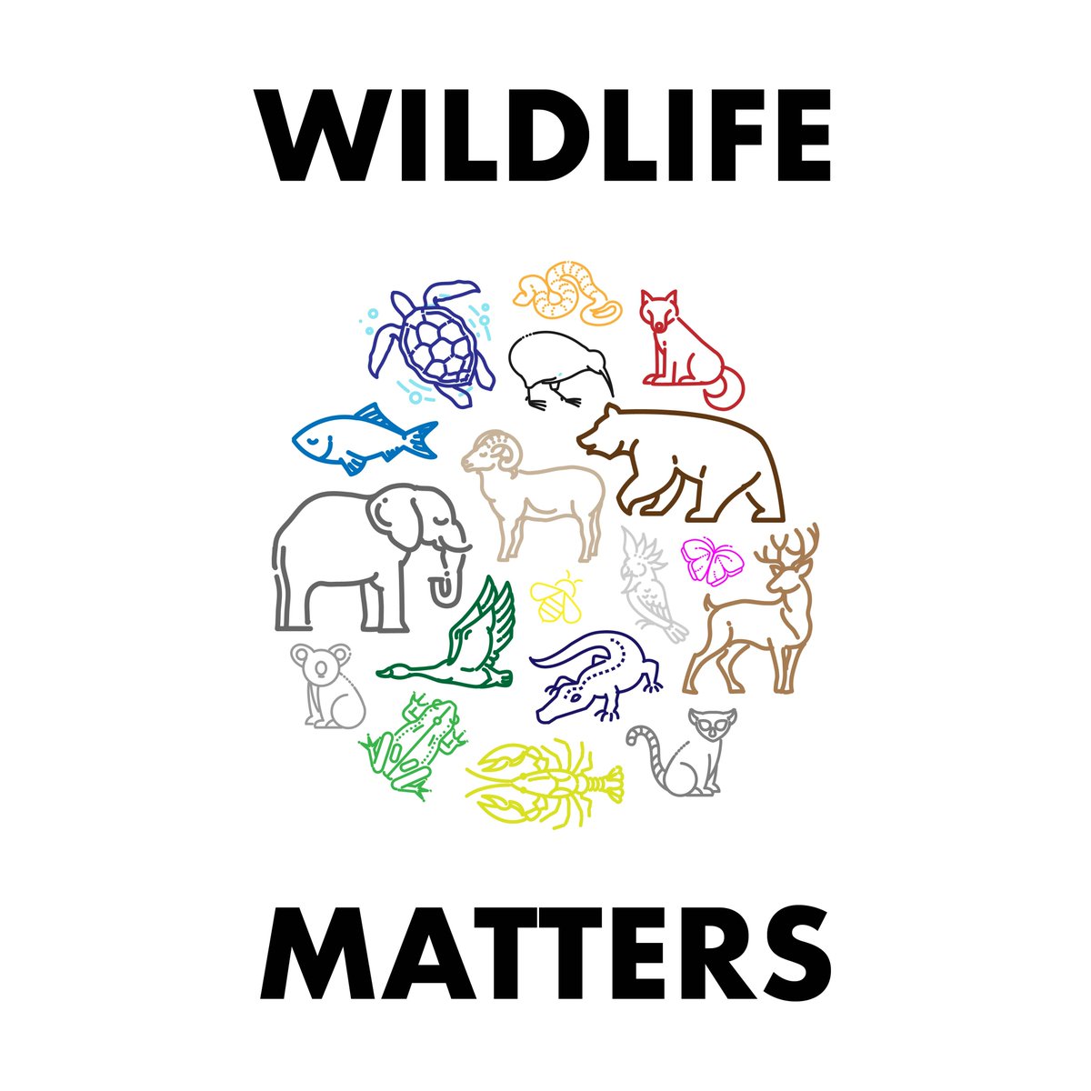 AndyAndTheWoods's tweet photo. A simple message for World Wildlife Day https://t.co/tNM9B4aztP