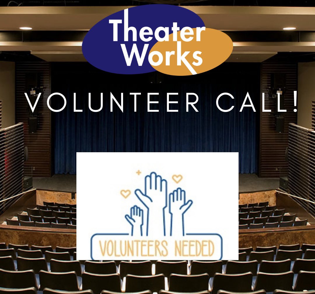 TheaterWorks (@theaterworksaz) on Twitter photo The fun is about to begin! Want to volunteer and get to experience a different side of productions? Fill out a volunteer application today!
We can’t do what we do without your help!
Email Kelly at khajek@theaterworks.org for details. #volunteeraz The fun is about to begin! Want to volunteer and get to experience a different side of productions? Fill out a volunteer application today!
We can’t do what we do without your help!
Email Kelly at khajek@theaterworks.org for details. #volunteeraz