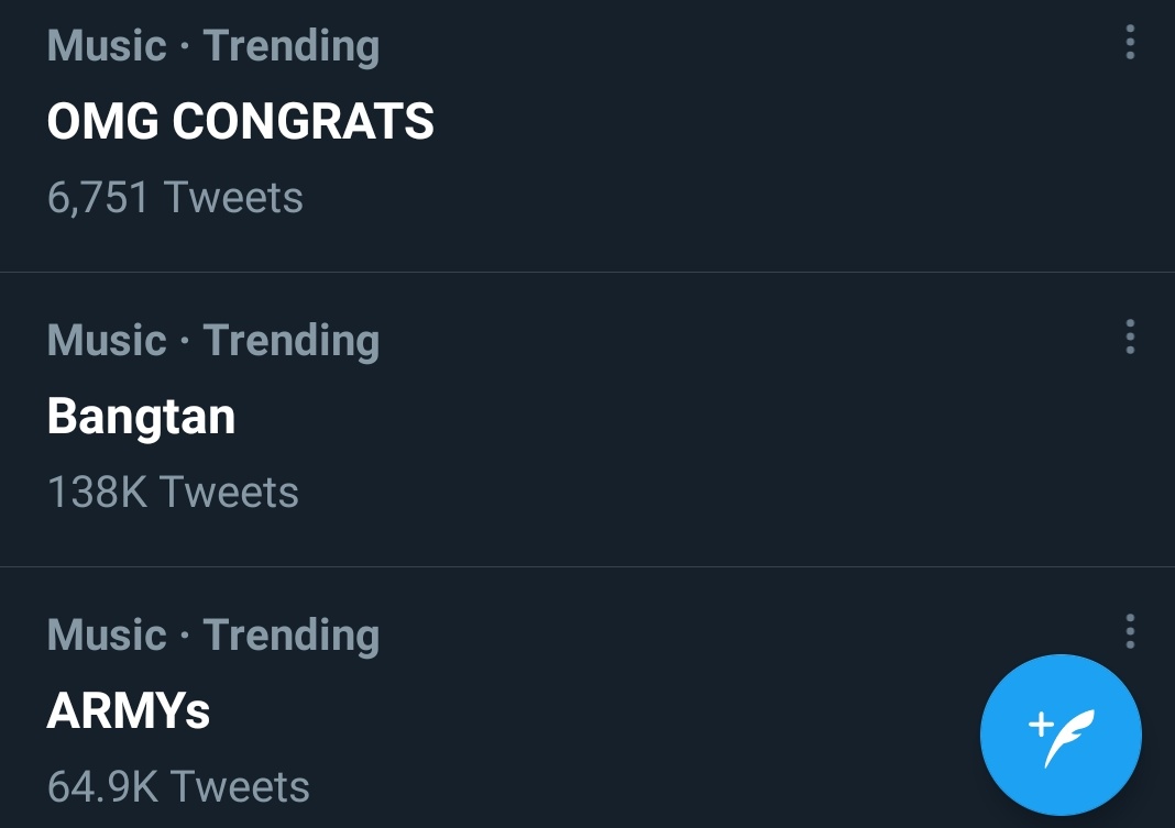 Why does it look like BTS and ARMY got engaged😭

CONGRATULATIONS  lmao😭