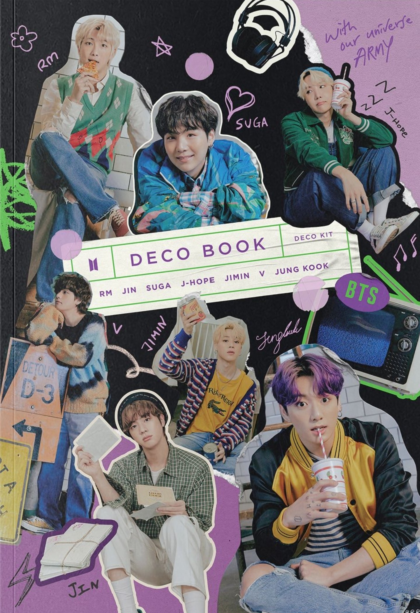 BTSデコキットDECO KIT抜け無し 全セット ランダム テテ【公式】 BTSデコキットDECO KIT抜け無し 全セット ランダム テテ【公式】