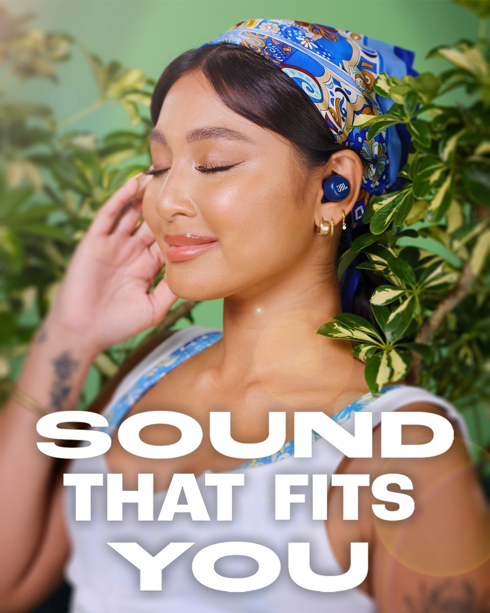 Listen to the sound that fits your Sunday leisure. #JBLLiveFreeNCTWS (₱8,599) JBL x @hello_nadine #JBLPH #DareToListen #JBLTrueWireless #SoundThatFitsYou #Earbuds