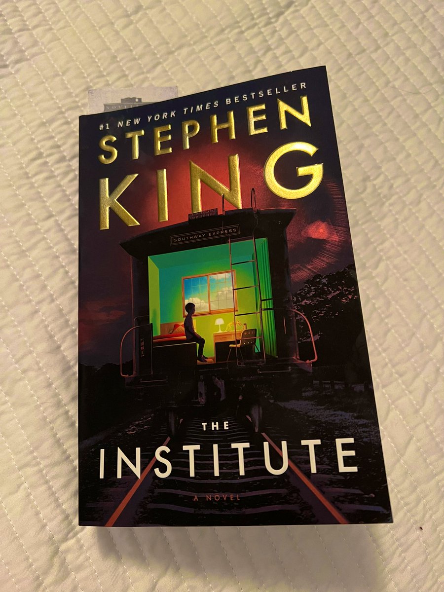 What are you reading? #WorldBookDay #whatimreading #TheInstitute #StephenKing