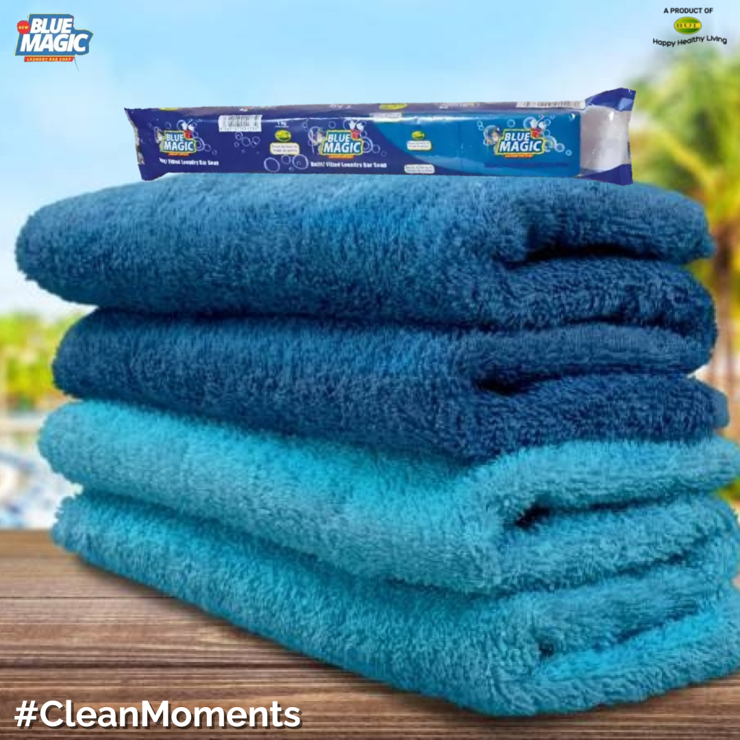 BidcoUganda's tweet photo. We always want you to strive for this Clean moments 
courtesy of Blue Magic laundry bar soap. 
Not forgetting the Lemon fragrance it leaves on your clothes. 
#CleanMoments #BidcoUganda https://t.co/4wvwSbvKHm
