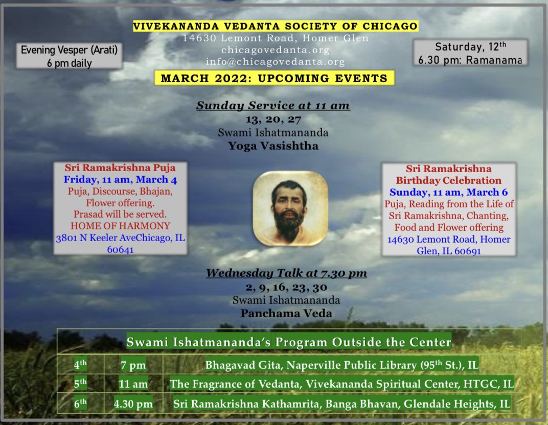 Vivekananda Vedanta Society of Chicago tweet media