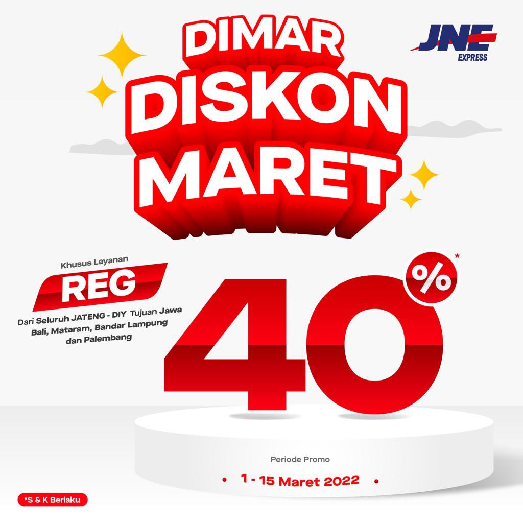 JNE_ID's tweet photo. Info Diskon buat #TemanJNE !!
Yuk check https://t.co/gxiT35Arr3 !
dan manfaatin #DIMAR di seluruh sales counter #JNE di Jateng dan DIY.
#ConnectingHappiness #JNE31Tahun #JNEMajuIndonesia #JNEYogyakarta #JNESolo #JNESemarang #JNEMagelang #JNETegal #JNECilacap #JNEDiskonMaret https://t.co/72j2yAz28J